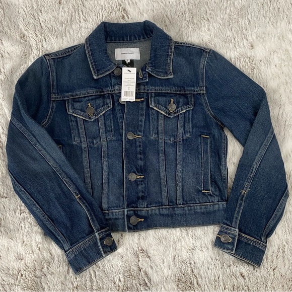 NWT Current/Elliot The Baby Trucker Denim Jacket | Current/Elliot Denim Jacket - Picture 2 of 16